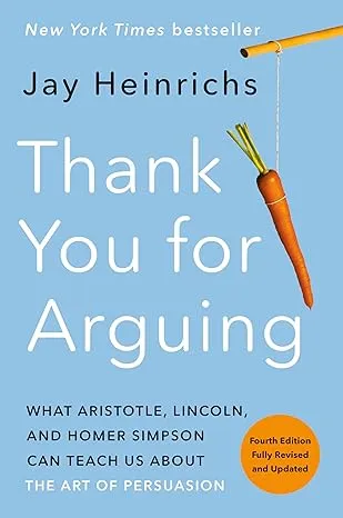 Thank You for Arguing Book Cover