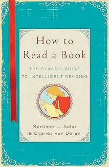 How to Read a Book Book Cover
