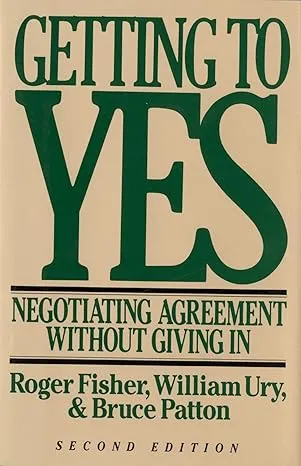 Getting to Yes Book Cover
