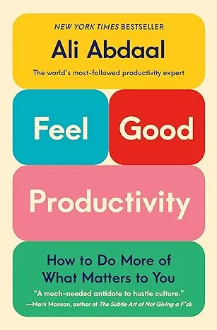 Feel-Good Productivity Book Cover